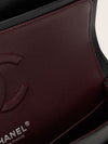 Black Medium Caviar Classic Double Flap Handbag With SHW