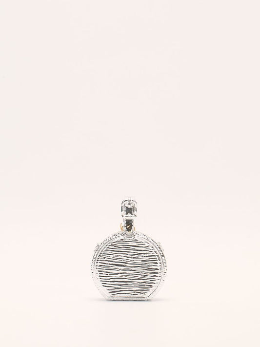 Silver Handbag Christmas Bauble