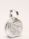 Silver Handbag Christmas Bauble