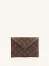 Brown Monogram Invitation Envelope Pochette 2