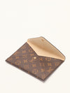 Brown Monogram Invitation Envelope Pochette 2