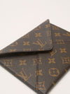 Brown Monogram Invitation Envelope Pochette 1