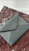 Silver Metallic Invitation Envelope Pochette