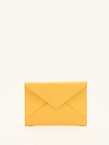 Yellow Invitation Envelope Pochette