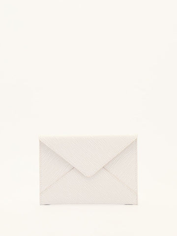 White Invitation Envelope Pochette 2