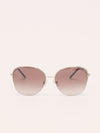 Gold Butterfly Sunglasses