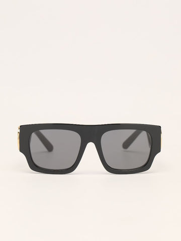 Black LV Link Square Sunglasses