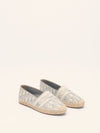 Grey Oblique Granville Canvas Espadrilles