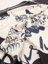 Black & White Eiffel Tower-Around the World Cruise Landmark Scarf