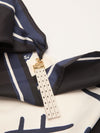 Black & White Eiffel Tower-Around the World Cruise Landmark Scarf