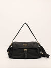 Black Large Explore Re-Nylon Handbag