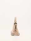 Beige & Multi Mini Python Leather Peekaboo Handbag