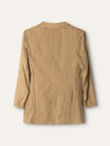 Beige Giuseppina Blazer & Short Set