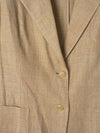 Beige Giuseppina Blazer & Short Set