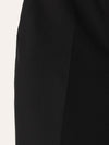 Black Virgin Wool Single Breasted Blazer And Trouser Set