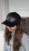 Black GG Embossed Baseball Hat