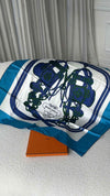 Cobalt Brides De Gala Silk Scarf
