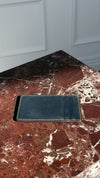 Navy & Ivory Oblique Card Holder