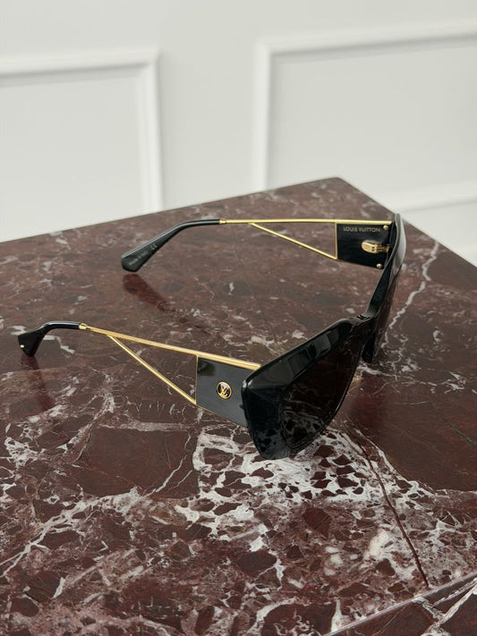 Black & Gold Arizona Dream Cat Eye Sunglasses