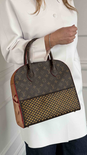 x Christian Louboutin Monogram "Iconoclasts" Shopping Bag With GHW