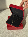 Yellow Gold Cartier d'Amour Pendant Brilliant-cut Diamond Necklace