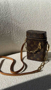 Monogram Phone Box Bag With GHW
