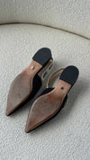 Black J'Adior Slingback Flats