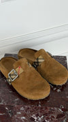 Jute Suede Urchin Suede Clogs
