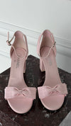 Light Pink Bow Heels