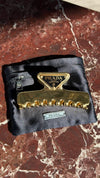 Gold  Logo Claw Clip