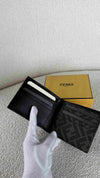 Black FF Squared Bi-fold Wallet