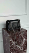 Medium Black Sunset Handbag With SHW