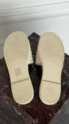 Ivory Alpaca Chain CC Slide Sandals