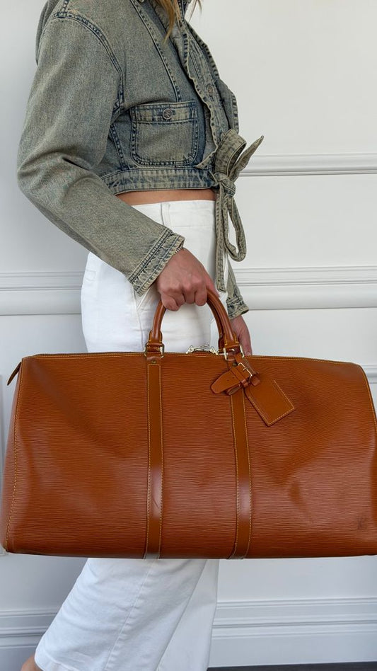 Zipang Gold Epi Keepall 60