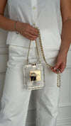 Chanel No.5 Perfume Minaudière Clutch