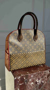 x Christian Louboutin Monogram "Iconoclasts" Shopping Bag With GHW