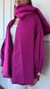 Pink Silk Taffeta Jacket 38