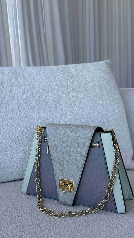 Tricolor Trapeze Bag