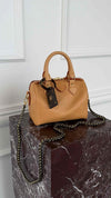 Natural Nomade Leather Speedy 20 Handbag With GHW
