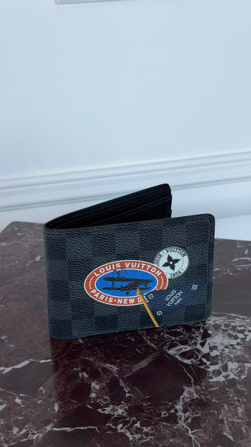 Damier My League Graphite Canvas Wallet