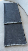 Grey Merino & Cashmere Blanket
