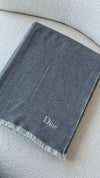 Grey Merino & Cashmere Blanket