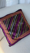 Pink & Gold Home Silk Cushion
