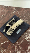 Silver Logo Claw Clip
