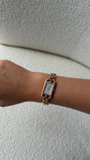 Small Rose Gold Nantucket Jeté Watch With Chain Bracelet