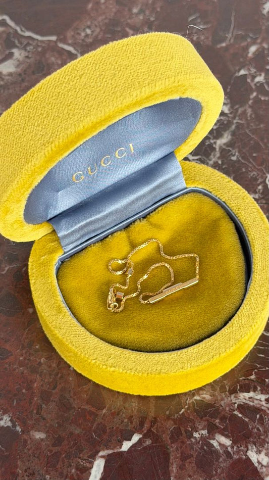 Gold Gucci Link To Love Bracelet