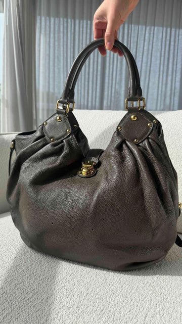 Brown XL Mahina Monogram Handbag