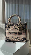 Pink & Blue Tie Dye Lady D'Lite Handbag