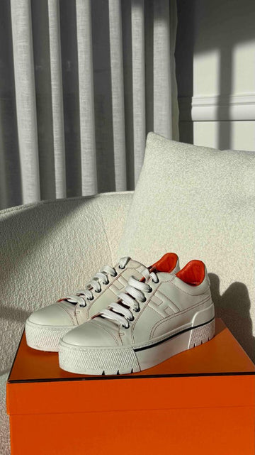 White Voltage Sneaker 36