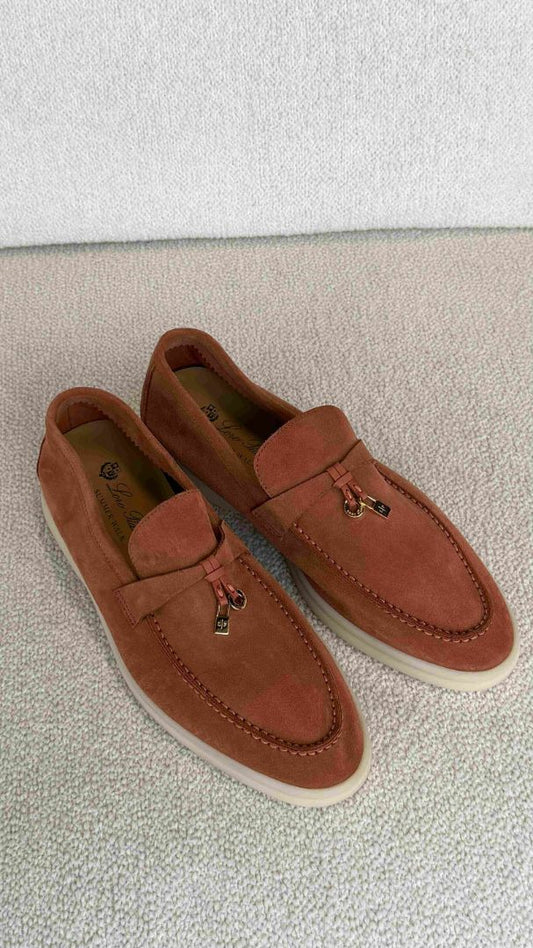 Pink Summer Charms Walk Loafers 41